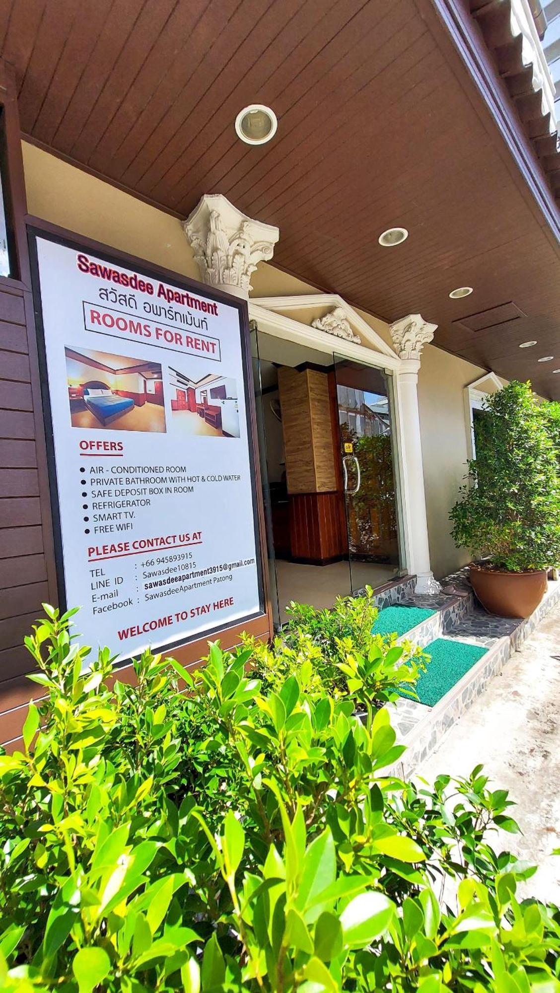 Sawasdee Apartment Patong Exterior photo